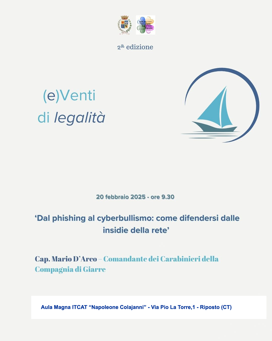 LOCANDINA EVENTI DI LEGALITA 20 FEB 2025 copia